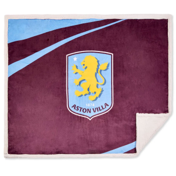Aston Villa поларено одеяло Sherpa