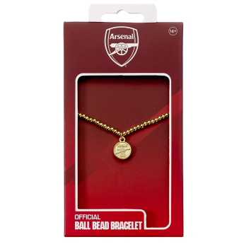 Arsenal FC гривна Gold Finish Bead