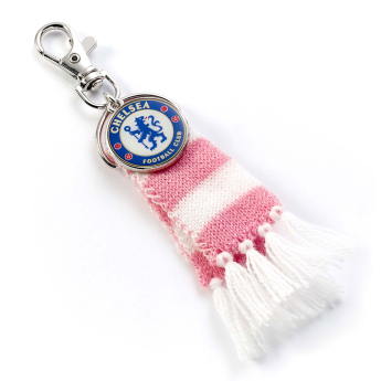 Chelsea FC висулка за чанта Pink Bar Scarf