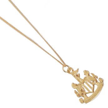 Newcastle United висулка за врата 18ct Gold Plated on Silver