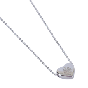 Newcastle United висулка за врата Stainless Steel Heart Necklace