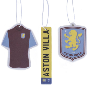 Aston Villa ароматизатор за автомобил 3pk Air Freshener