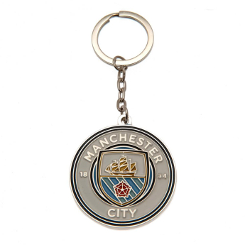 Manchester City ключодържател и значка design set