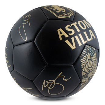 Aston Villa футболна топка Sig Gold Phantom - size 5