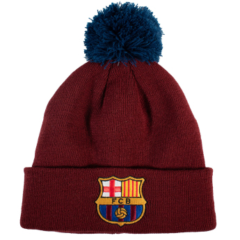 FC Barcelona зимна шапка Red Ski