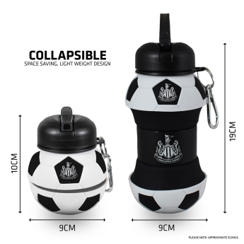 Newcastle United бутилка за пиене Collapsible Football Drinks Bottle