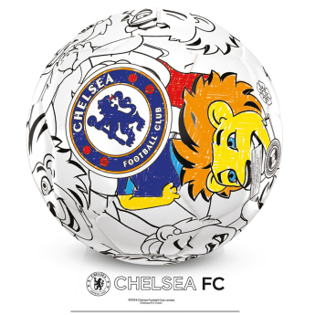 Chelsea FC футболна топка Colour - size 2