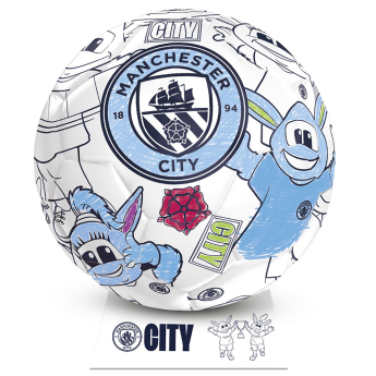Manchester City футболна топка Colour - size 2