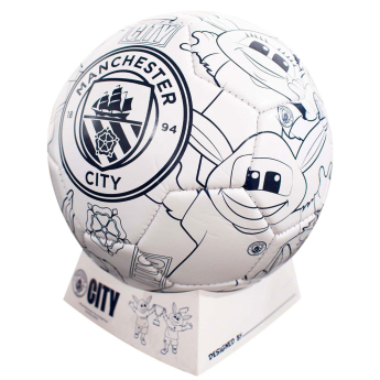 Manchester City футболна топка Colour - size 2