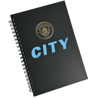 Manchester City тефтер А5 Cut Out