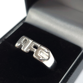 Arsenal FC пръстен Sterling Silver AFC Ring - Q