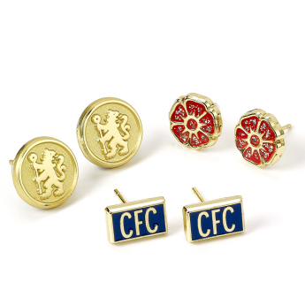 Chelsea FC комплект обеци three unique designs