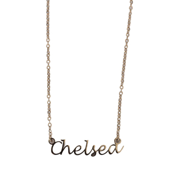 Chelsea FC висулка за врата Gold Plated Name Dropper Necklace