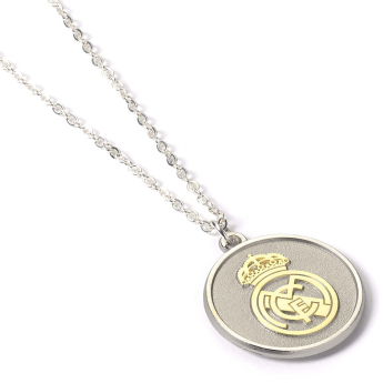Real Madrid CF висулка за врата Silver Finish Necklace