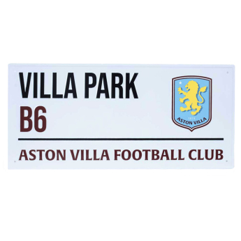 Aston Villa табела за стена White Street
