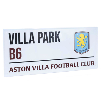 Aston Villa табела за стена White Street