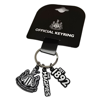 Newcastle United висулка за ключодържател 3 Charm