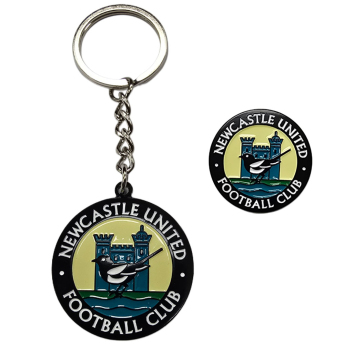 Newcastle United ключодържател и значка Retro 76-83 Crest