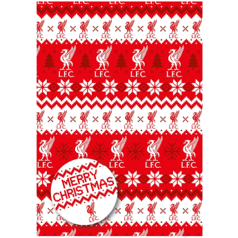 Liverpool FC опаковъчна хартия Christmas 2 pcs