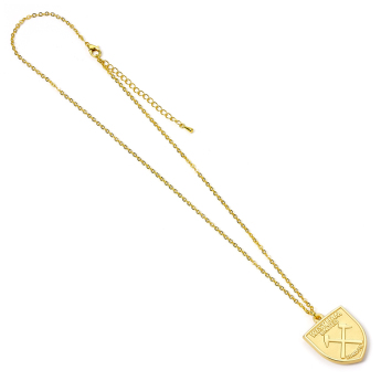 West Ham United висулка за врата Gold Finish Crest Necklace