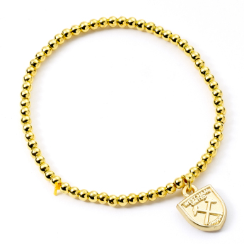 West Ham United гривна Gold Finish Bead