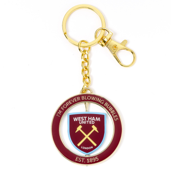West Ham United висулка за ключодържател Spinner