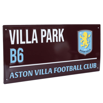 Aston Villa табела за стена Colour Street
