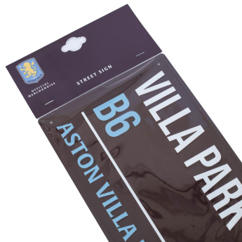 Aston Villa табела за стена Colour Street