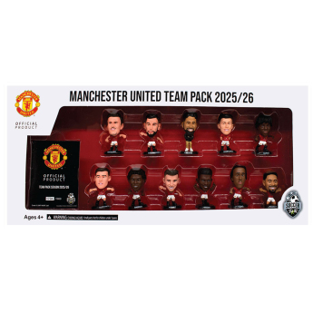 Manchester United фигурка SoccerStarz Season 25-26 Player Team Pack limited edition only 1800 pieces