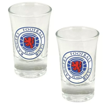 Rangers FC чашка за алкохол 2pk Shot Glass Set