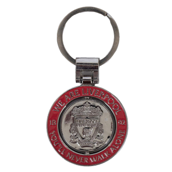 Liverpool FC висулка за ключодържател Crest Spinner