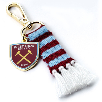 West Ham United висулка за чанта Bar Scarf Bag Charm