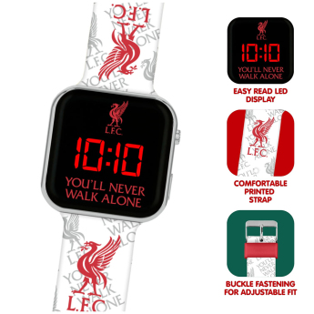 Liverpool FC часовник LED Step Counter