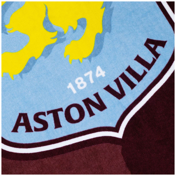 Aston Villa кърпа Shadow Crest Towel