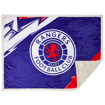 Rangers FC одеяло Geo Sherpa Fleece Blanket