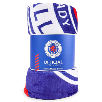 Rangers FC одеяло Geo Sherpa Fleece Blanket