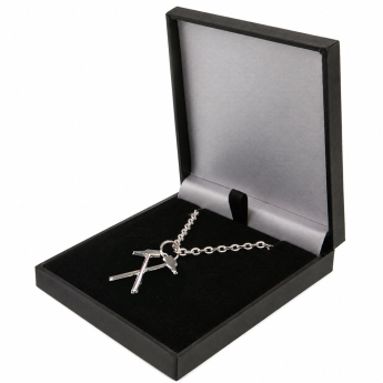 West Ham United колие с висулка Silver Plated Boxed Hammers Pendant