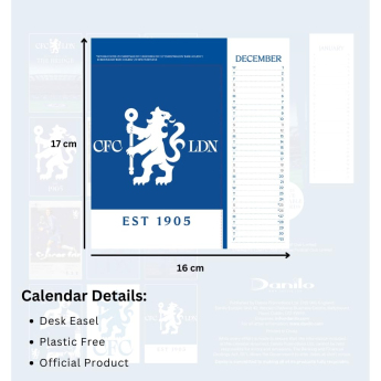 Chelsea FC настолен календар 2027