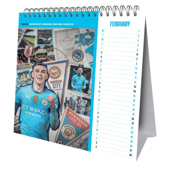 Manchester City настолен календар 2027