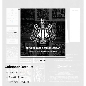 Newcastle United настолен календар 2027