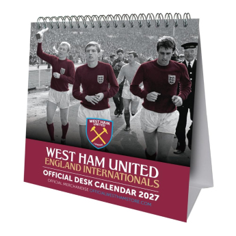 West Ham United настолен календар 2027