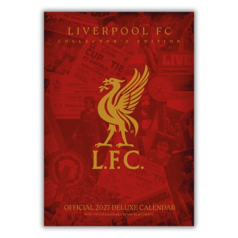Liverpool FC календар Deluxe 2027