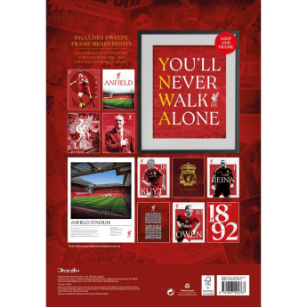 Liverpool FC календар Deluxe 2027