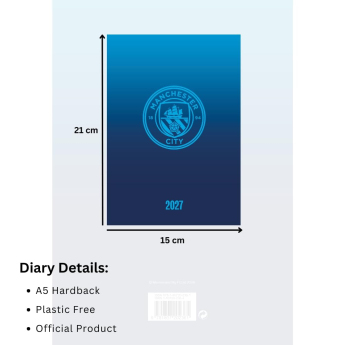 Manchester City бележник A5 - 2027