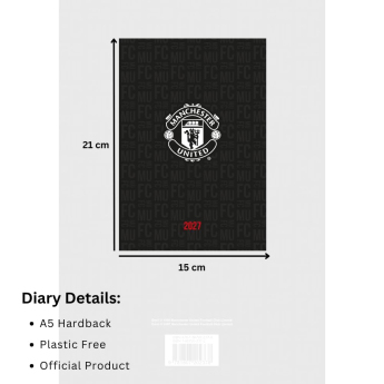 Manchester United бележник A5 - 2027