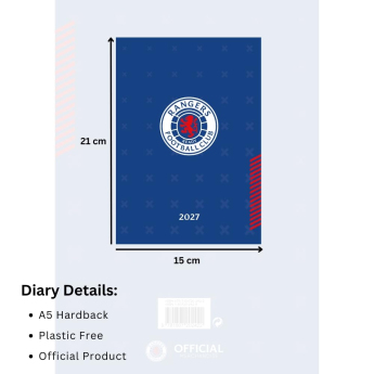 Rangers FC бележник A5 - 2027