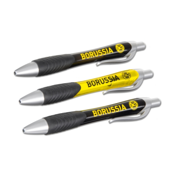 Borussia Dortmund комплект химикалки 3 pack