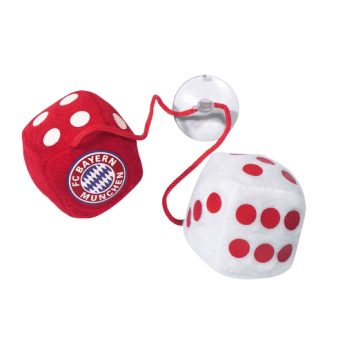 FC Bayern Munich кубчета за кола red and white
