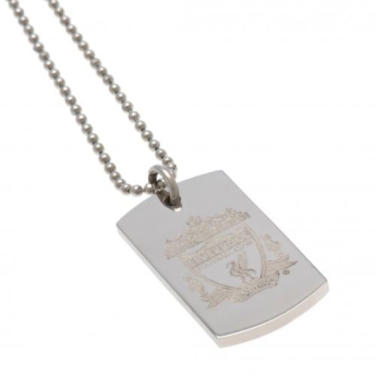 Liverpool FC колие с висулка куче DT engraved