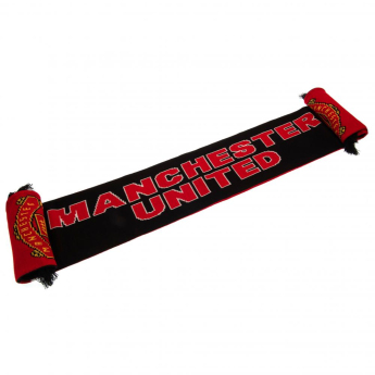 Manchester United зимен шал stripe